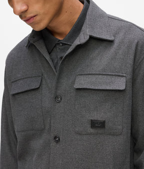 Chest pockets overshirt