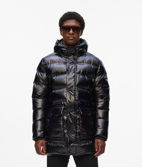 Hooded puffer jacket
