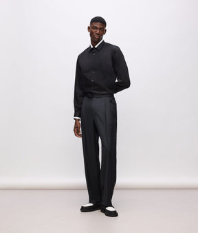 KL Studio contrast piping shirt