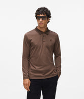Long-sleeved polo shirt