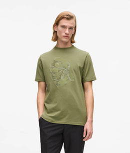 Tonal Karl print T-shirt