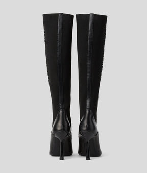 PANDARA STUDDED KNEE-HIGH BOOTS