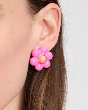 Petal Puff Statement Studs