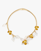 Bright Orchid Statement Collar