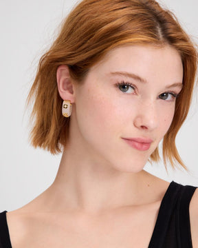 Heritage Bloom Small Hoops