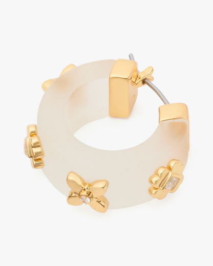 Heritage Bloom Small Hoops