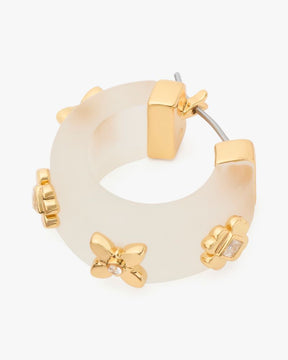 Heritage Bloom Small Hoops