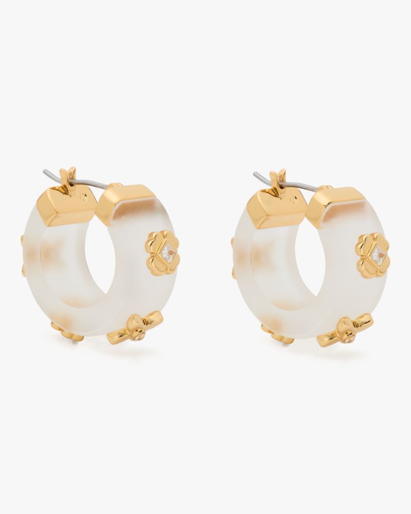 Heritage Bloom Small Hoops