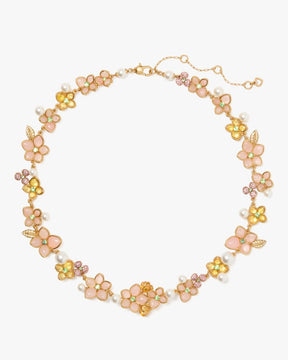 Pastel Petals Statement Necklace