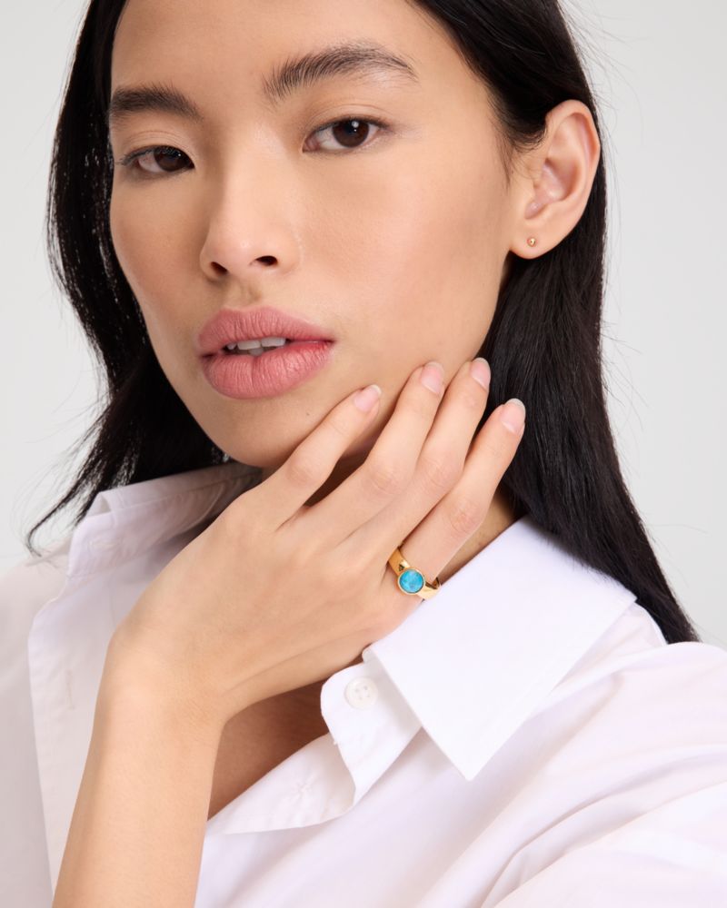 Keep Sparkling Round Ring