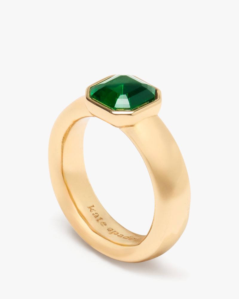 Keep Sparkling Asscher Ring