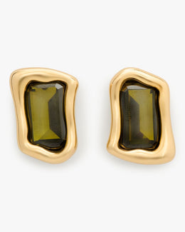 Molten Glass Statement Studs
