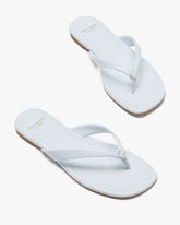 Spade Flower Flip Flops