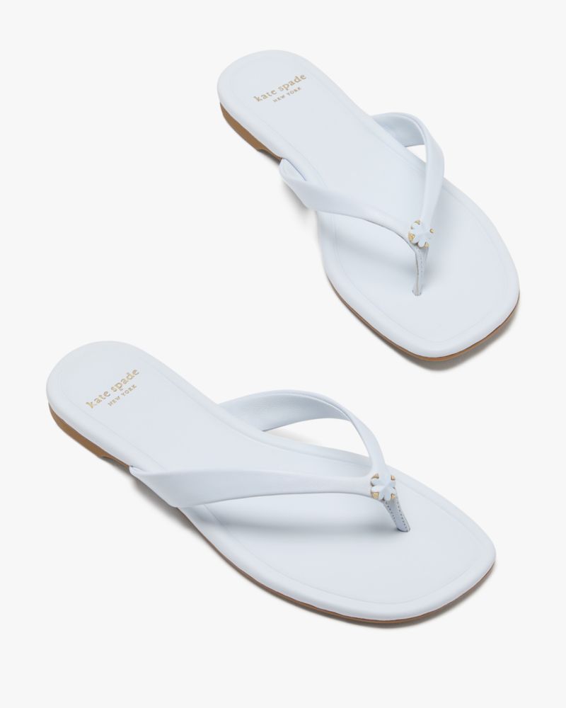 Spade Flower Flip Flops