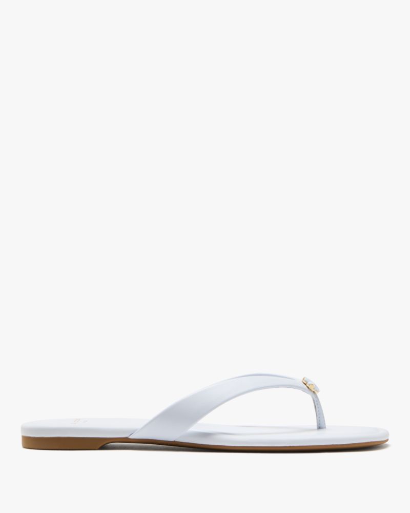 Spade Flower Flip Flops