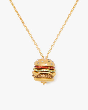 Fast Food Burger Pendant