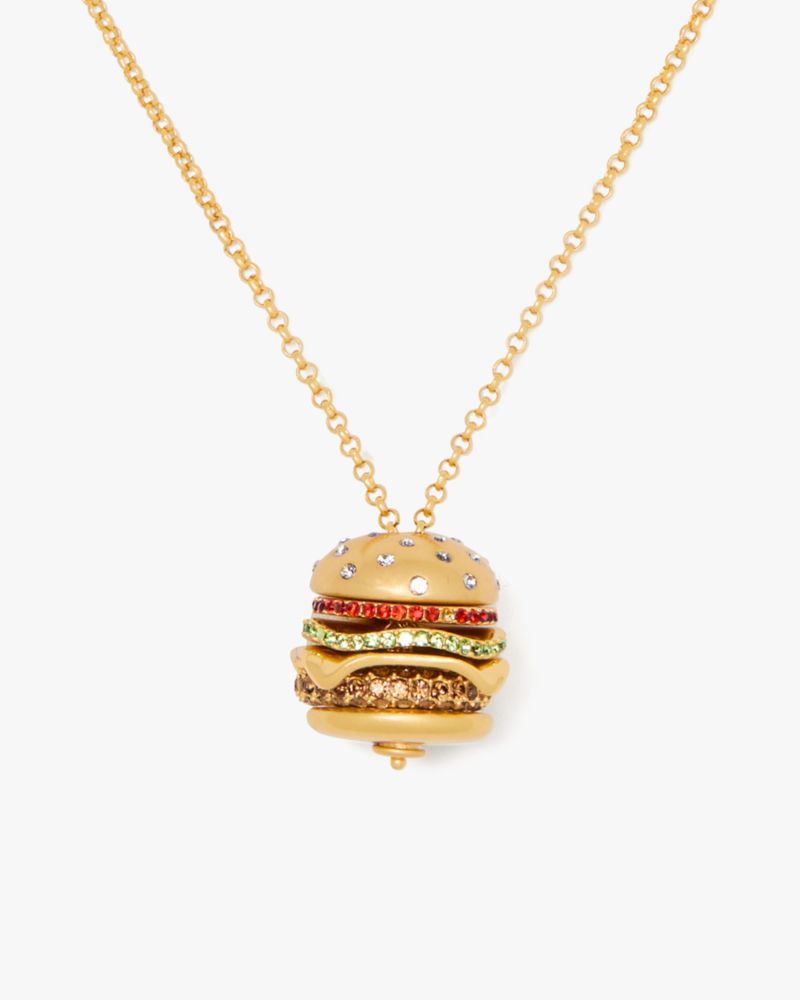 Fast Food Burger Pendant