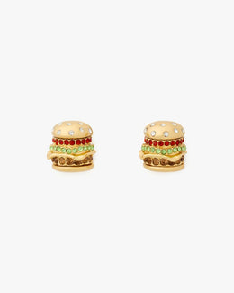 Fast Food Burger Studs