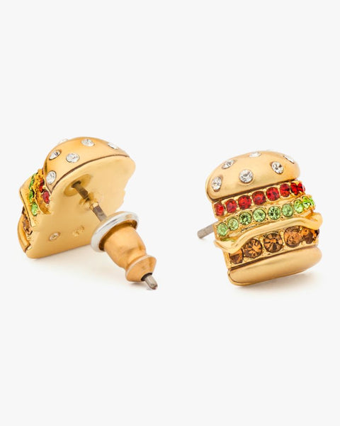 Fast Food Burger Studs