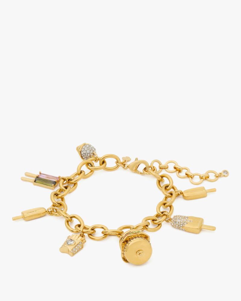 Fast Food Charm Bracelet