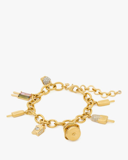 Fast Food Charm Bracelet