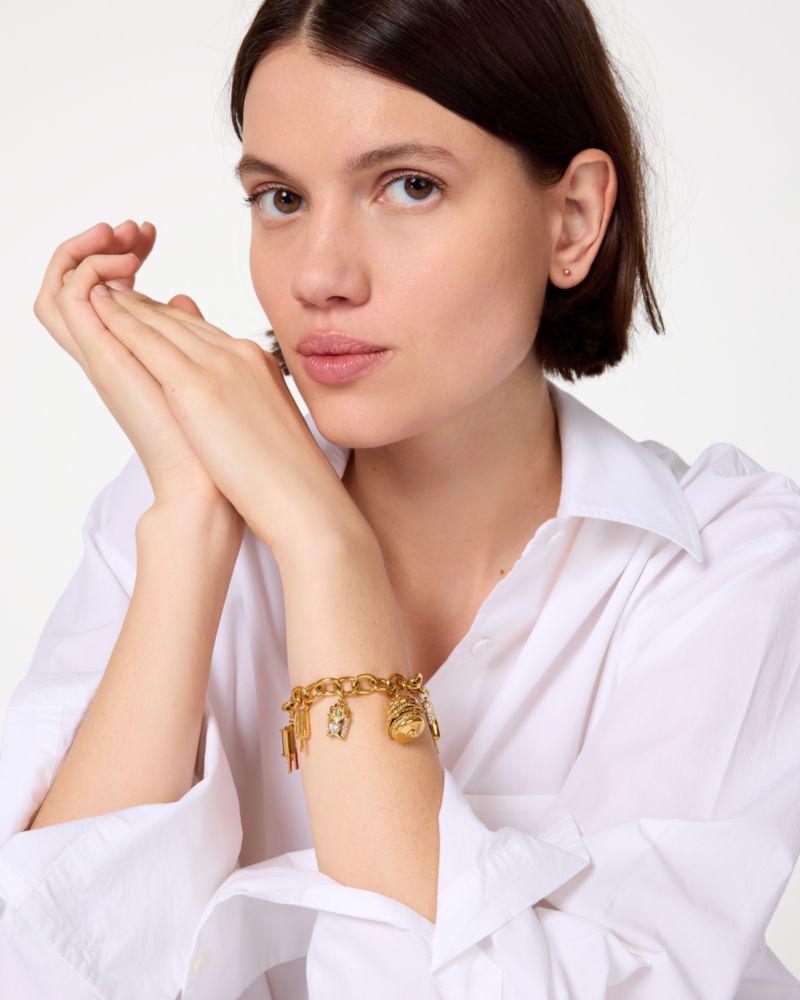 Fast Food Charm Bracelet