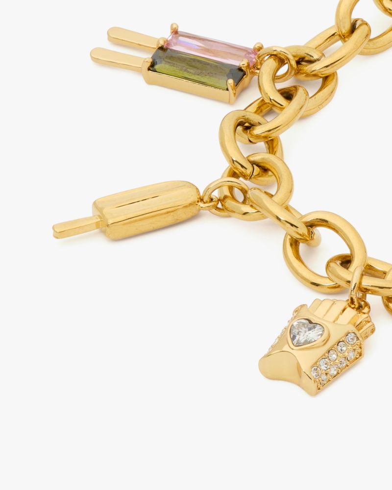 Fast Food Charm Bracelet