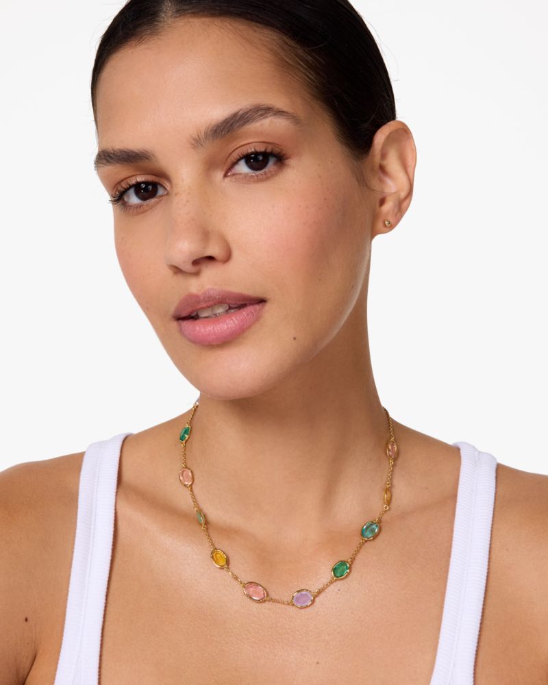 High Shine Scatter Necklace