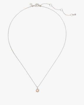 You're A Gem Pave Halo Pendant