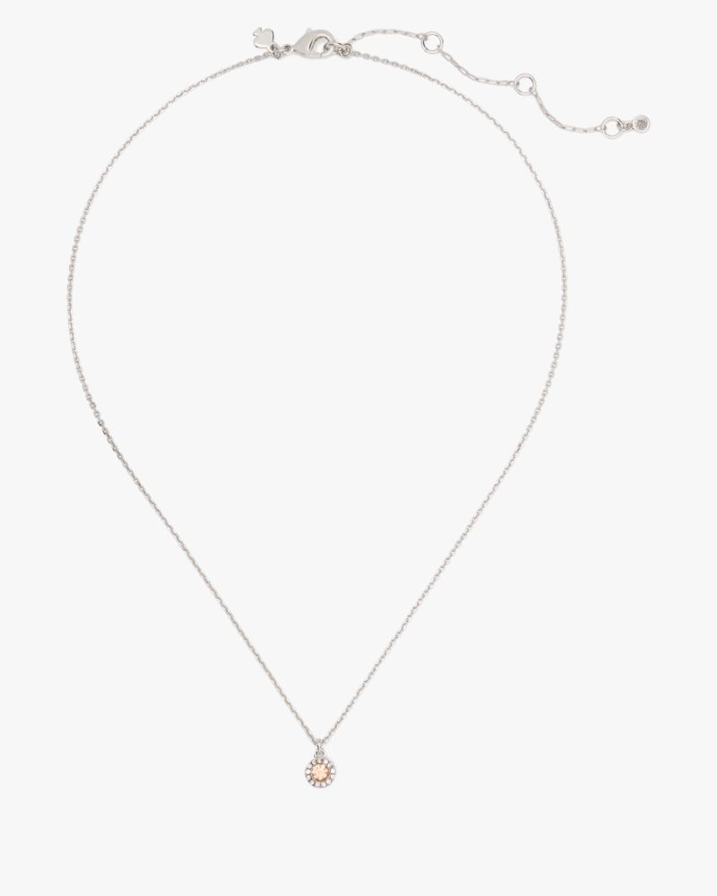You're A Gem Pave Halo Pendant