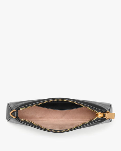 Grace Crinkle Metallic Pochette Bag