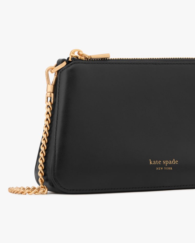 Grace Crinkle Metallic Pochette Bag