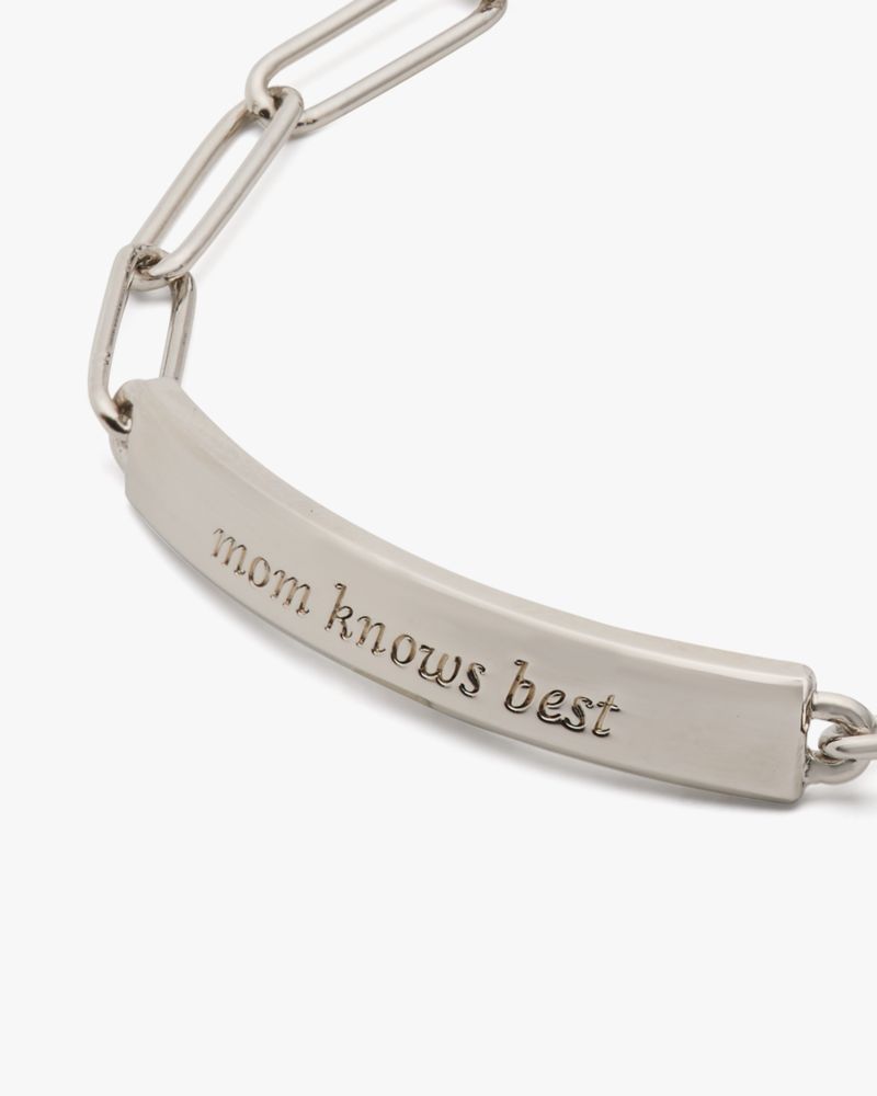 Mom Knows Best Id Bracelet