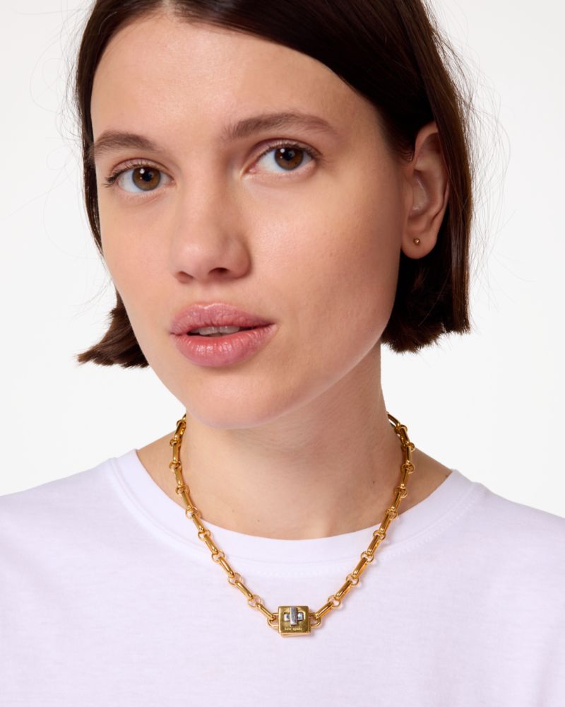 Phoebe Turnlock Necklace