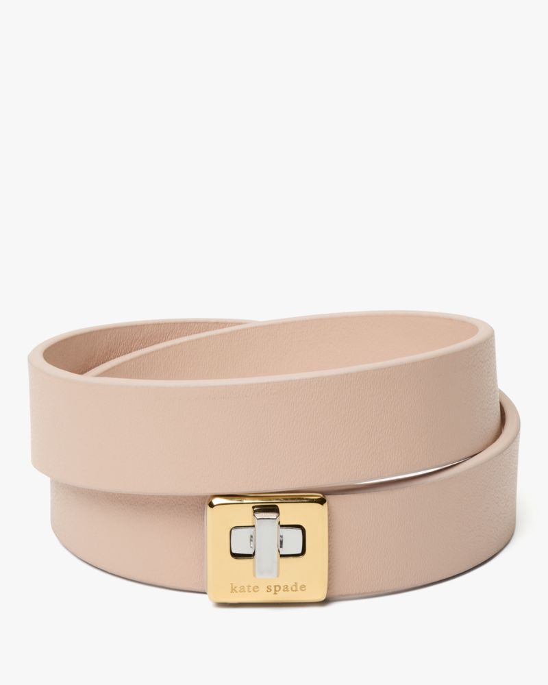 Phoebe Leather Double Wrap Bracelet