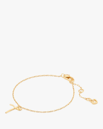 Initial Script Bracelet