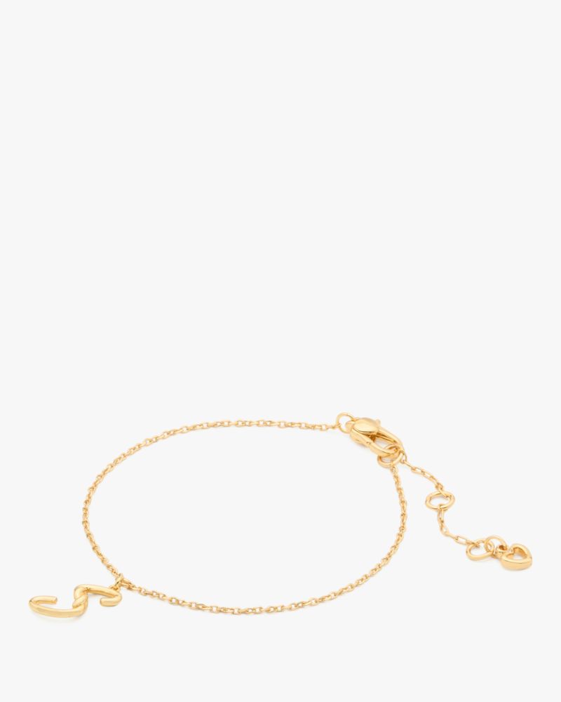 Initial Script Bracelet