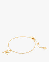 Initial Script Bracelet