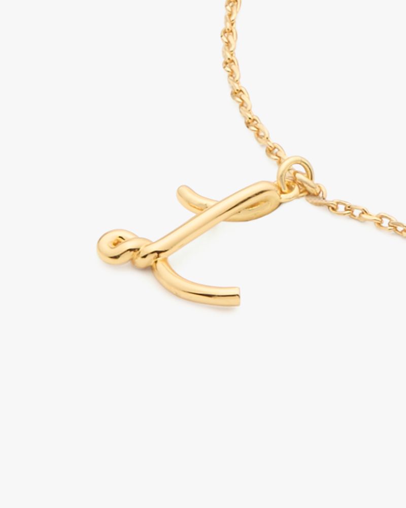 Initial Script Bracelet