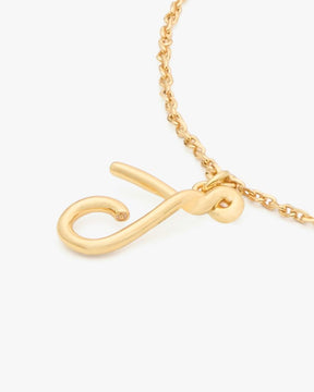 Initial Script Bracelet