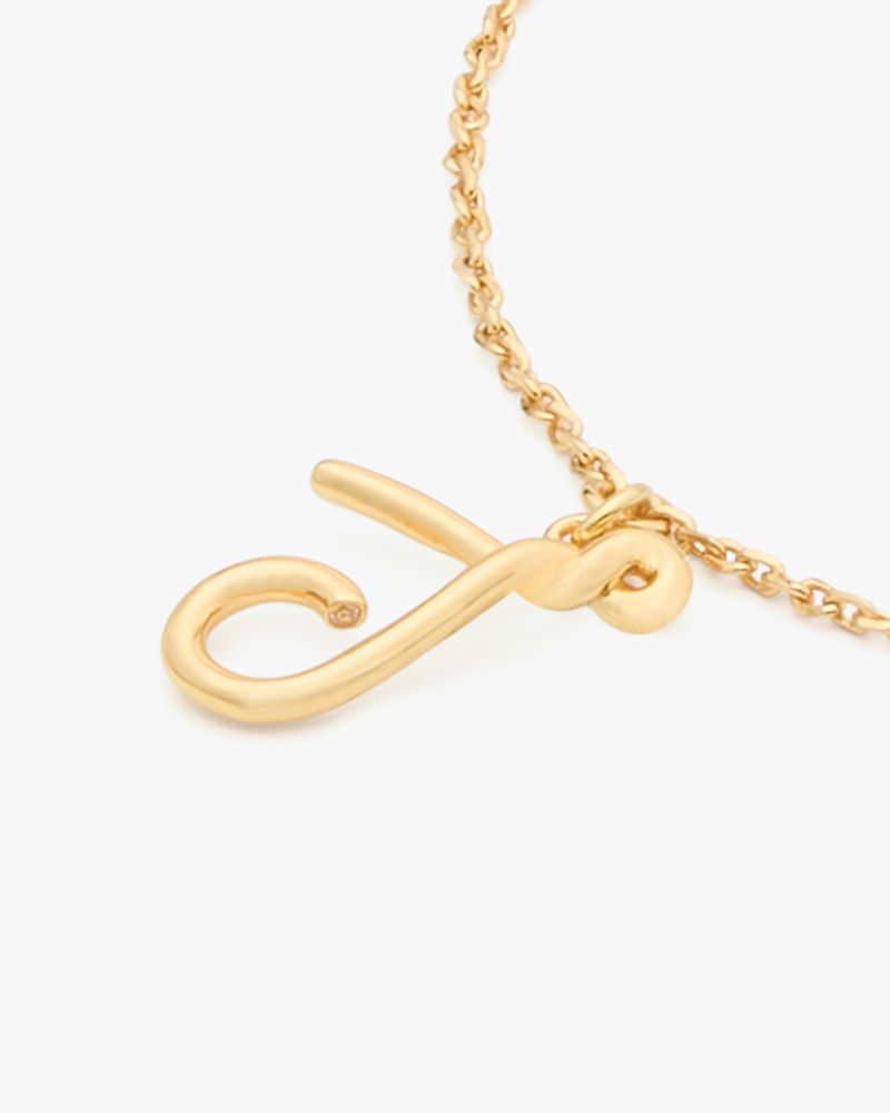 Initial Script Bracelet