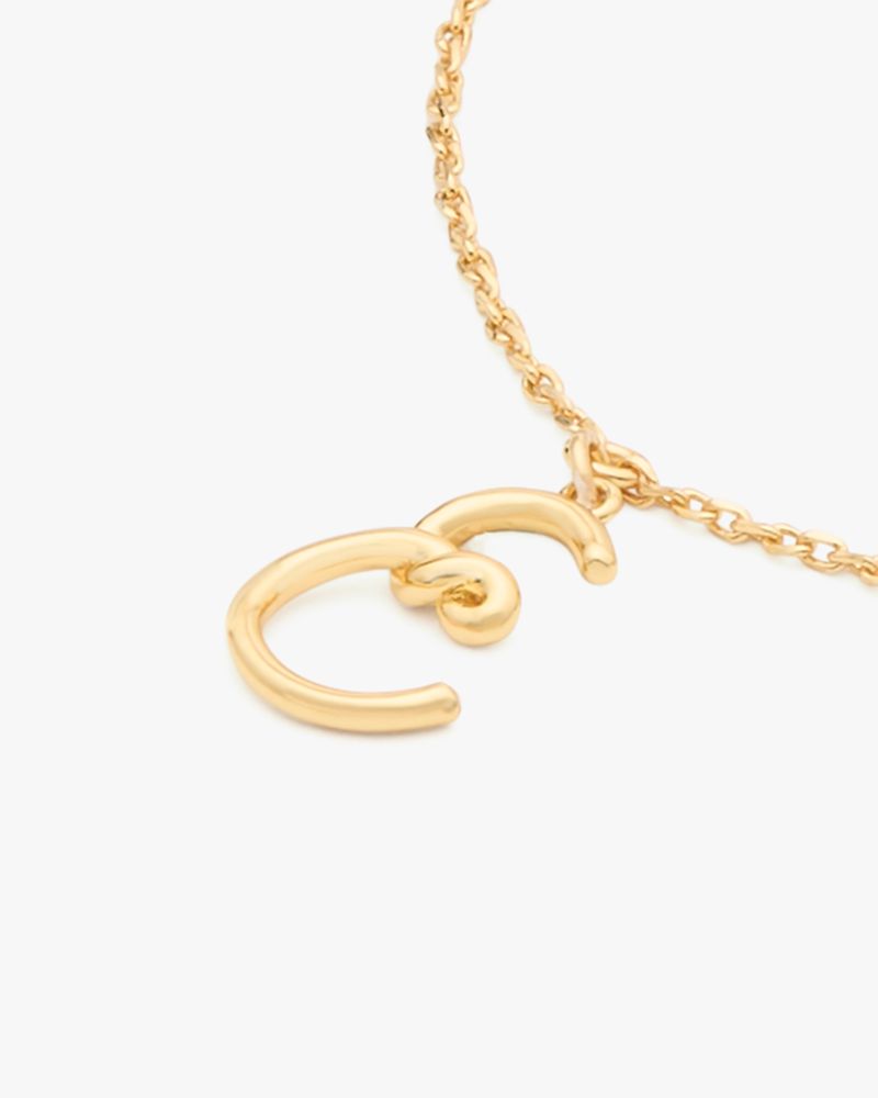 Initial Script Bracelet