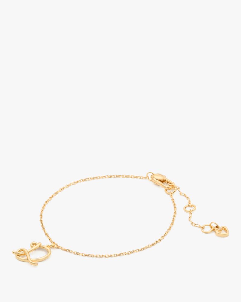 Initial Script Bracelet