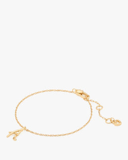 Initial Script Bracelet