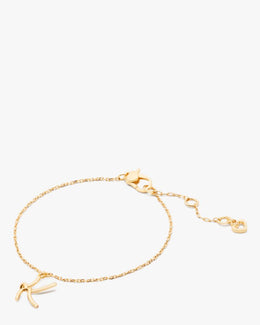 Initial Script Bracelet