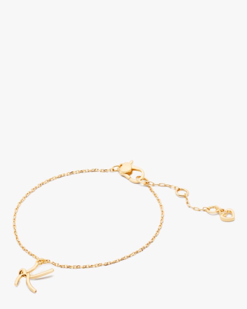 Initial Script Bracelet