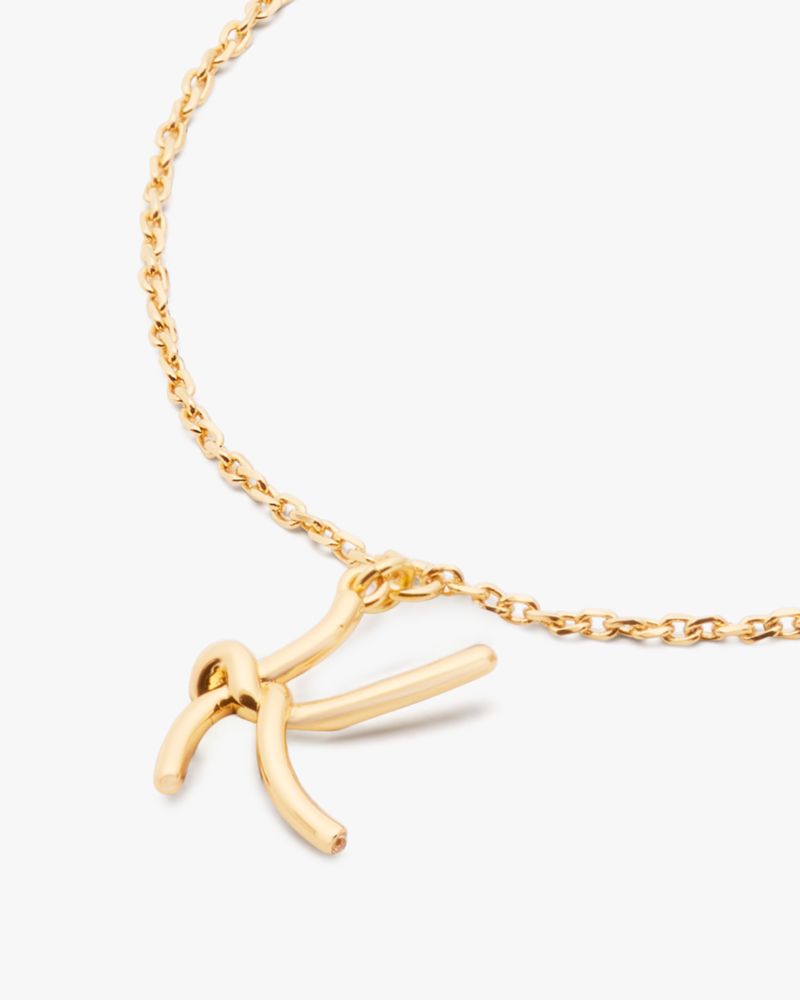 Initial Script Bracelet