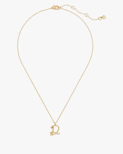 Initial Script D Pendant