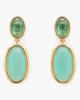 High Shine Double Drop Earring