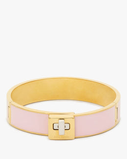 Phoebe Enamel Turnlock Bangle